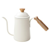 Maxbell Pour Over Gooseneck Tea Pot Coffee Maker Kettle Long Narrow Coffee Pot Beige
