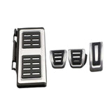 Maxbell Fuel Accelerator Brake Pedal Pads Kit AntiSlip for Audi A3 2014-2020 Style B