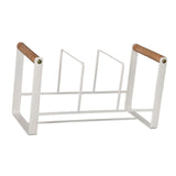 Maxbell Drying Rack Rustproof Drain Shelf Storage Holder Stand Compact Organizer pot rack