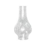 Maxbell Oil Lamp Chimney Lamp Shade Kerosene Glass for Light Fixtures Hotel Kitchen Crackle Shade