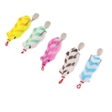 Max 5pcs Fishing Lures Snakehead Frog Fishing Lure for Blackfish with Spinner