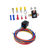 Maxbell Electric Fuel Pump Harness and Relay Set Replacement 30Amp 12V Premium