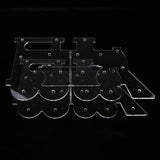 Maxbell 18 Hole Acrylic Lollipop Display Stand Holder for Weddings Party Transparent