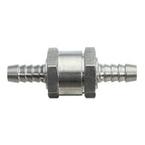 Max One Way Fuel Non Return Check Valve Petrol Diesel Oil Water Aluminium 8mm