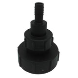 Max IBC Tote Tank Drain Adapter Coarse Thread 3" To Hose Connector Fitting 20mm