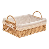 Maxbell Woven Storage Baskets Food Serving Baskets for Breakfast Vegetables Bedroom Rectangle