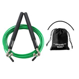 Maxbell Skipping Rope Jumping Rope Speed Jump Rope for Workout Home Exercise Fitness Green
