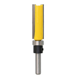 Max 1/4'' Shank Top Bearing Flush Trim Router Bit Woodworking Cutter 12.7x38mm