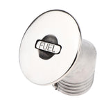 Maxbell Boat Deck Fill / Filler Keyless Cap - 2" (50mm) 316 Stainless Steel Fuel