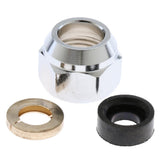 Maxbell 12/13/14mm Flare Nut Brass Pipe Fitting NPT Copper Air Water Line Fuel Gas D