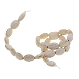 Maxbell 14x10mm Smoothly oval Loose cobblestone beads strand
