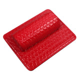 Maxbell Nail Art Pillow Manicure Hand Arm Rest Pillow Cushion PU Holder Red