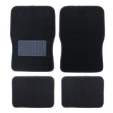 Maxbell 4Pcs cars floor Mats Rugs Flocking for trucks Interior Accessories