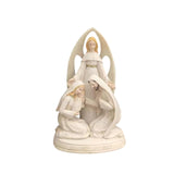Maxbell Holy Family Resin Statue Sculpture Display Artwork Nativity Scene Figurines