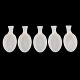 Maxbell 5 Pack One Step Fish Plastic Water Color Mixing Tray Water Dish Ink and Wash Painting Tools Art Painting Palette - 10 x 4.7 cm / 3.94 x 1.85inch