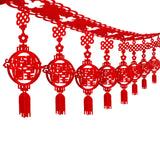 Maxbell Chinese New Year Banner Garland Pendants for Holidays Bedroom Indoor Outdoor Style E
