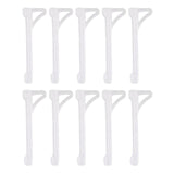 Maxbell Anti Slip Glasses Ear Gripper Hook Universal for Glasses Eyewear Dancing White