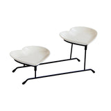 Maxbell Cupcake Serving Tray Stand Cookie Tray Rack for Dessert Appetizer