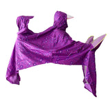 Max Oxford Raincoat Rider Covers Cape E-Bike Motorcycle Double Poncho Purple