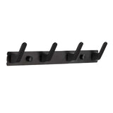 Maxbell Coat Rack Door Holder Rack 2 Ways Installation for Coat Hats Entrance Hall 4 Hooks