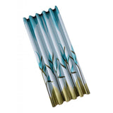 Max Punching Thicken Printing Curtain Blackout Drapes100x200cm Blue lily