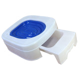 Maxbell Urinal Seat Litter Box Tray Litter Pan Trainer Kitty Cat Toilet Training Blue