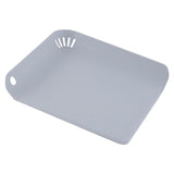 Maxbell Hanging Cutting Board Durable Drainer Pad Kitchen Accs for Chef Picnic Gray