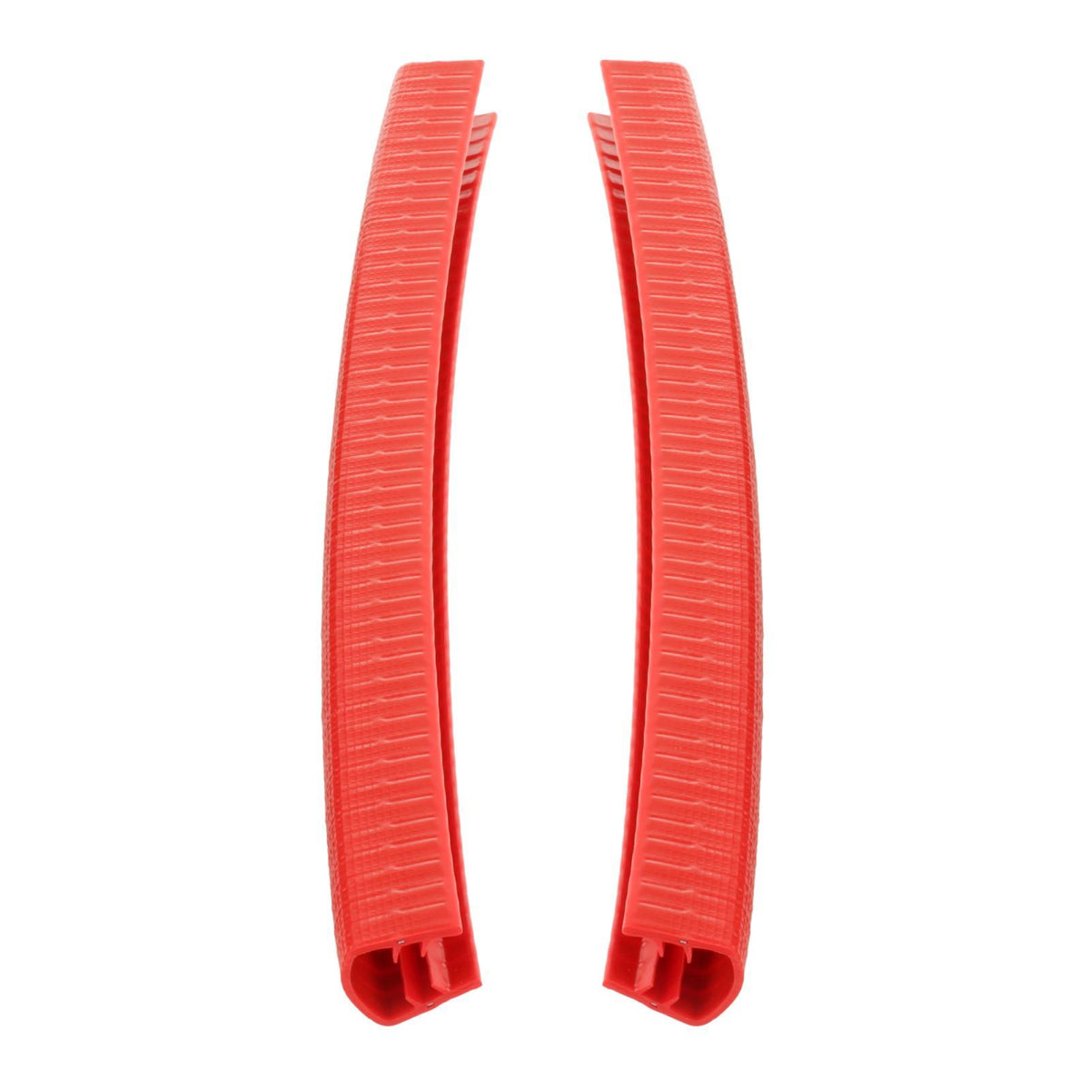 Maxbell 2Pcs Edge Protection Strip Longboard Bumper Skateboard Deck Guards Protector Red