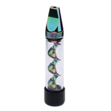 Maxbell Glass Blunt Pipe Colorful Smoking Mini Pipe Glass Blunt Tip Cleaning Tool C