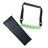 Maxbell Sit up Assistant Kit Exercise Curl Ab Leg with Foldable Pad Padded Ankle Bar
