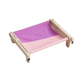 Maxbell Pet Cat Window Perch Lounge Cat Shelf Steady for Indoor Cats Space Saving Pink Violets