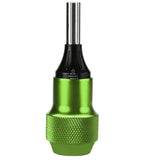 Maxbell AluminumAlloy Tattoo Grip Tube Adjustable Cartridge Tattoo Grip Handle Green