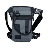 Maxbell Drop Leg Pouch Bag Fishing Tackle Bag Fittings for Biking Hiking Traveling Gray