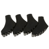 Maxbell 4pcs/set Replacement Walking Stick Trekking Hiking Pole Rubber Ferrule Ends