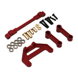 Maxbell Steering Components 1/8 Truck Buggy Vehicles Model Crawler for km Tank 300 Red