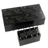 Maxbell Signal Relays Coil SPDT 8 Pins PCB General Purpose Power Relays 5 Pcs 12V