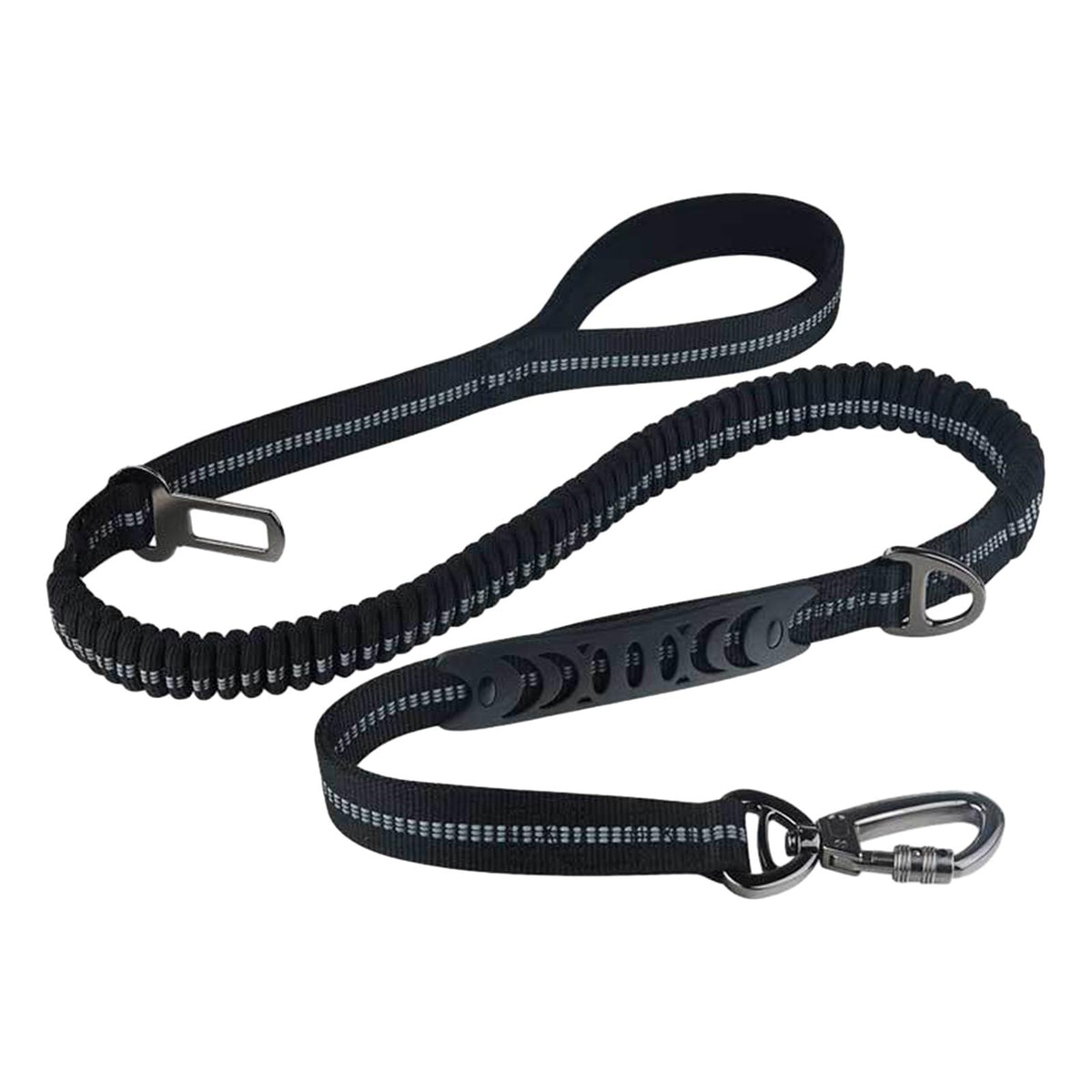 Maxbell Dog Seat Belt Dog Car Restraints Harness Seatbelt for Pets Shock Attenuation Black
