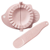 Maxbell Dumpling Pressing Tools Baking Pressing Tools Dumplings Making Tool for Kitchen Dumpling Pierogi Pink