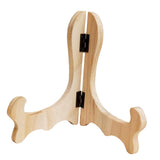 Maxbell Easel Plate Display Photo Holder Stand for Picture Frames Photo Easel Decor Beige