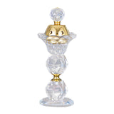 Maxbell Crystal Bakhoor Burner Arab Style Incenser Holder for SPA Yoga Aromatherapy B