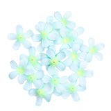 Maxbell 200 Pieces Artificial Silk Rose Petals Wedding Flower Mixed Color  Blue