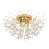 Maxbell Crystal Chandelier Pendant Lamp for kitchen Room 6 heads Warm