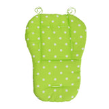 Max Baby Pushchair Stroller Kids Seat Pad Pram Liner Cushion Mat Green Dot