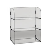 Maxbell Acrylic Display Rack Stand Risers Shelf Jewelry Holders 20cmx10cmx30cm Three