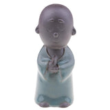 Max Chinese Tea Pet Desktop Decoration Little Monk Tea Pet Tea Accessory Blue
