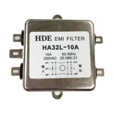 Max Single Phase AC EMI Power Filter, HA32L-10A 10Amp 250V 50Hz/60Hz