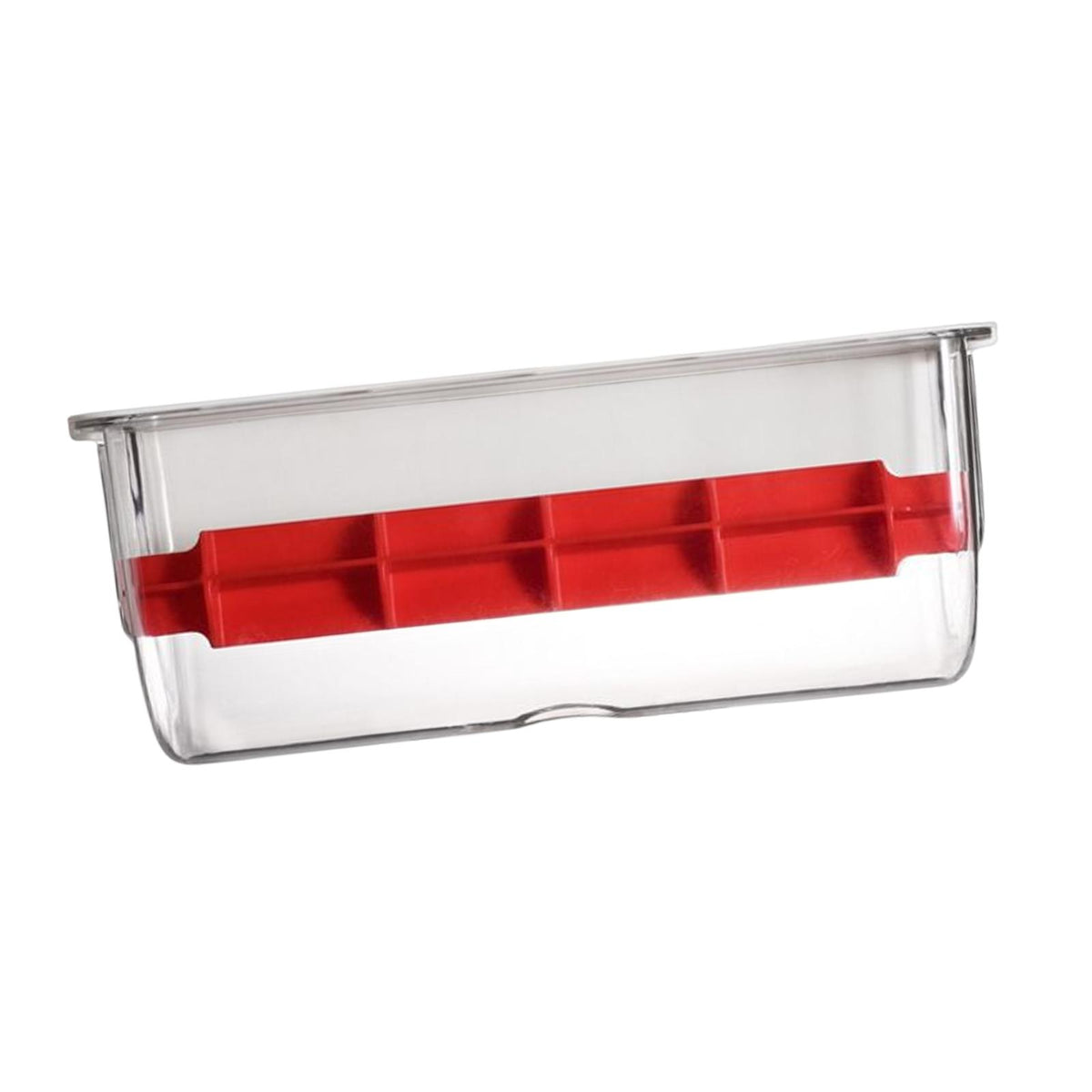 Maxbell Tissue Roll Holder Napkin Paper Storage Shelf Organizing Holders for Kitchen red