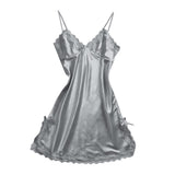 Max Womens Sexy Pajamas V Neck Nightwear Lingerie Babydoll Sleep Wear  L