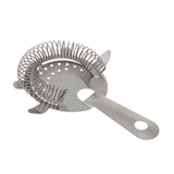 Max Maxb Cocktail Strainer Stainless Steel Bar Shaker Ice Strainer 4 Prong Silver