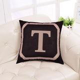 Max Square Cotton Linen Throw Pillow Case Waist Cushion Cover Bed Sofa Decor T